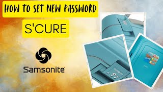 How do I change the Samsonite lock code How to Set Lock Code on Samsonite Scure Suitcase [upl. by Airad464]