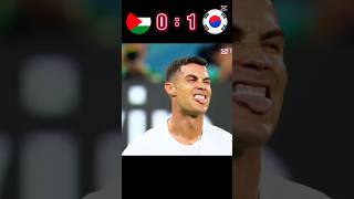 Palestine vs South Korea  21 imaginary World Cup 2030 shotrs football youtube ronaldomessi [upl. by Aisetra979]