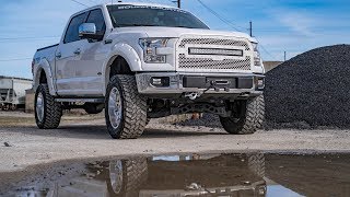 20152019 Ford F150 Hidden Winch Mount by Rough Country [upl. by Dupaix]