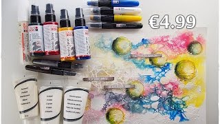 Cheap Art Supply CHALLENGE ♡ Maremis Small Art ♡ [upl. by Kama]