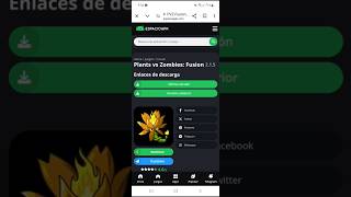 Como descargar pvz fusion 215 tutorial parati [upl. by Trebbor]