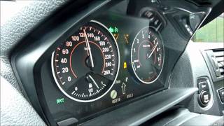 BMW 118i F20 mit VierzylinderTurbo N13B16 Tachovideo [upl. by Nyroc]