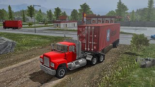 Container Delivery  Rosenheim To Ebersberg  Universal Truck Simulator Gameplay  MobGameplay [upl. by Netsrijk]