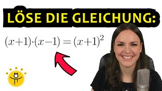 Löse die GLEICHUNG nach x auf – Binomische Formeln [upl. by Dis822]