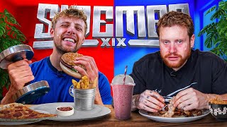 4 HOURS OF SIDEMEN CALORIE CHALLENGE [upl. by Anyar]