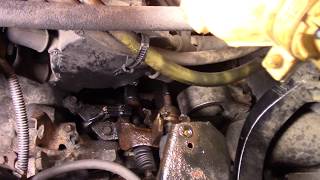 Mitsubishi Eclipse 3G 2003  Remove transmission and replace clutch  Part 4 [upl. by Nanette]