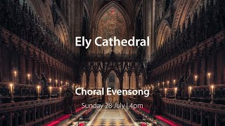 Choral Evensong  28 July [upl. by Guod327]