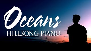 Oceans  Beautiful Hillsong Instrumental Soaking Worship Music On Piano Uplifting Christian Music [upl. by Padgett335]