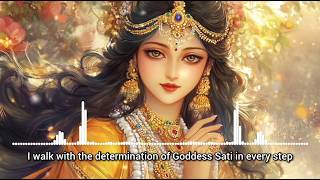 Instant Irresistible Confidence amp Divine Beauty  Goddess Sati Subliminal [upl. by Akcir]