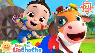 La Vaca Lola  Canción de la Granja  LiaChaCha en Español  Canciones Infantiles [upl. by Iteerp]