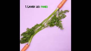 Les 2 Vaches  recette antigaspi Soupe de fanes de carottes [upl. by Tarton202]