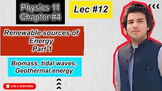 Renewable energy sources part 1  Ch4phy11  pcca sgl [upl. by Adikram266]