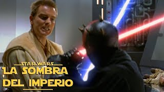 ¿Por Qué Darth Maul Perdió Contra Obi Wan Kenobi En La Amenaza Fantasma – Star Wars Episodio 1 [upl. by Ameehsat]