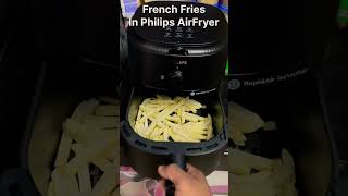 Philips AirFryer NA 12000  philips airfryer unboxing techreviews shorts frenchfries recipe [upl. by Alieka669]