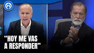 ‘¿De quién me escondo’ Ciro increpa a Epigmenio en vivo [upl. by Yeo]