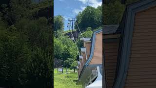 Gondola  mont tremblant Quebec Canada 🇨🇦 [upl. by Ahsias]