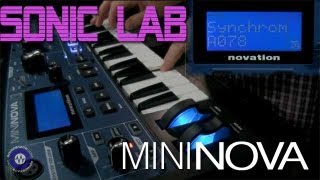 Novation Mininova Synthesizer  SonicLAB Review [upl. by Llenreb]