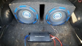 2 Power Acoustik 12s on 2500 Watts [upl. by Susanna]