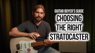 Guitar Buyers Guide Choosing the Right Stratocaster for You [upl. by Vallonia]