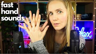 ASMR ⚡️The Crispiest Hand Sounds at 100 Sensitivity [upl. by Ahsyas]