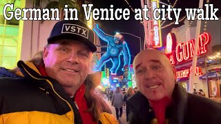 German and Venice at CityWalk [upl. by Akirdnuhs893]