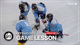 LETS HOCKEY GAME LESSON GOALS 20241108 [upl. by Frechette913]