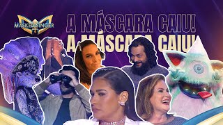 A MÁSCARA CAIU  EP 2  TEMPORADA 1 l THE MASKED SINGER BRASIL [upl. by Rovner]