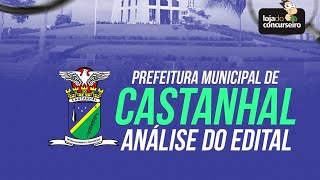 Concurso de CASTANHALPA  Análise do Edital  Dia 1403  17h [upl. by Styles98]