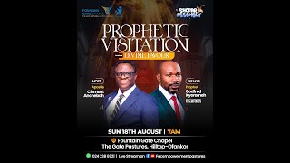 Divine Favour  Proph Godfred Kyeremeh  Prophetic Visitation  Shofar Assembly 18082024 [upl. by Mella915]