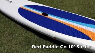 Red Paddle Co 10 Surfer inflatable stand up paddle board  walk around [upl. by Alric]