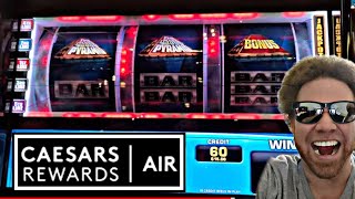 25000 PYRAMID Caesars Rewards Air flew me to Laughlin AND IT WAS AMAZING [upl. by Copp]