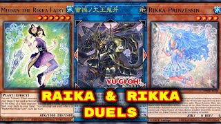 913  Yugioh  Raika amp Rikka Duels Deck Download in Description [upl. by Modeerf458]