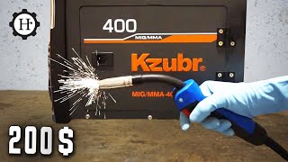 MIG  MAG  MMA Welding Machine  Kzubr 400  Unboxing and Review [upl. by Shani]