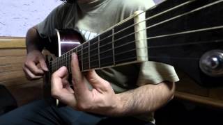 Mike Oldfield  Amarok Extract Acoustic Guitar Cover HD [upl. by Auod246]