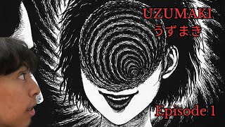 Blind Reaction to Junji Itos work  Uzumaki Episode 1 Reaction [upl. by Jarnagin]