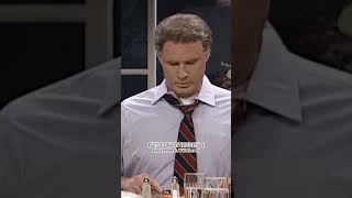 Will Ferrell blows up over innocent small talk at family dinner classic SNL comedy funny shorts [upl. by Ahsataj633]