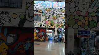 Goas Famous Cartoonist Mario Mirandas work shown in Panjim Fruit Market beautifulpanjim [upl. by Alrad531]