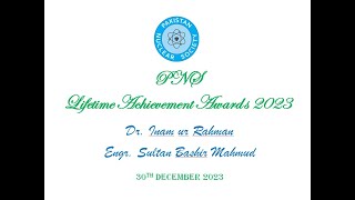 Glimpses of PNS Lifetime Achievement Awards 2023 Ceremony [upl. by Lyns]