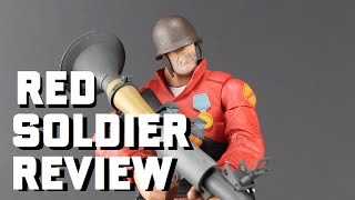 Red Soldier TF2 Action Figure Review From NECA By Glasseater [upl. by Itnahsa]