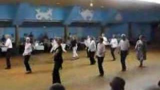 Jackie Tallys Smart Moves Cheek To Cheek Line Dance Demo [upl. by Nnaeiluj]