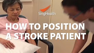 How To Position A Stroke Patient [upl. by Wylie218]