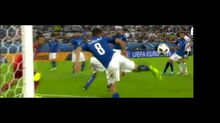 Best clearance in EURO 2016  Florenzi  Thug Life edition [upl. by Kostival]