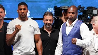 DANIEL DUBOIS vs ANTHONY JOSHUA FACEOFF Reaction to the bickering big two [upl. by Aerdnua784]