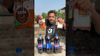 Pepsi Vs Mentossaltbaking soda konsa jada risetion hoga  Bengali mini blog shorts 😱 [upl. by Haissi491]