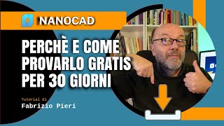 Come provare gratis nanoCAD per 30 giorni [upl. by Assed]