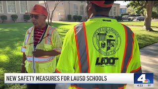 City of Los Angeles introduces new safety measures for LAUSD schools [upl. by Ecnal]