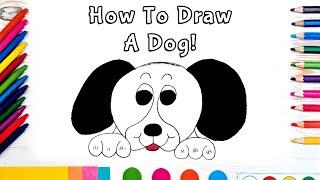 How to Draw a Realistic Puppy Dog Labrador Retriever [upl. by Melicent413]