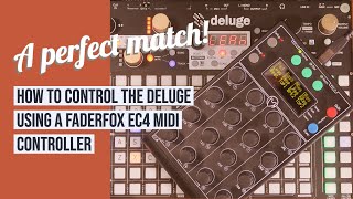 Faderfox EC4 and Deluge  a perfect match [upl. by Eelsew]