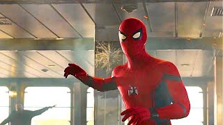 SpiderMan Vs Vulture Full Fight  Spiderman Homecoming HD CLIP [upl. by Odnalor]