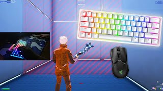 1 HOUR ASMR Keyboard Sounds 😴 ASMR 🏆 Fortnite Gameplay 144FPS [upl. by Andrey]